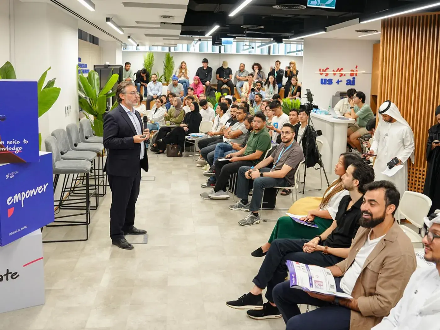MBZUAI Incubation & Entrepreneurship Center Open Day, October 2025.